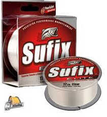 Sufix Elite Line 330Yd 8# Clear Md#: 661-108