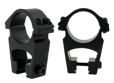 Vector Optics 1 Inch Rings See Through High Mount For 3/8 Dovetail