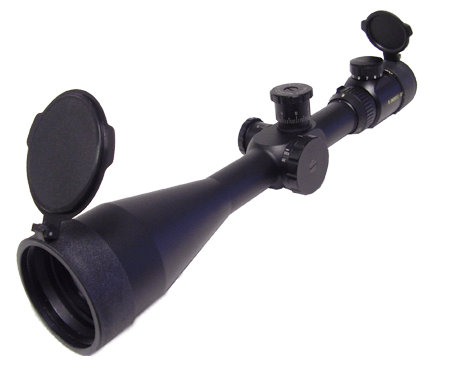 Vector Optics Varmint Rifle Scope 10-40X60mm 30mm Tube Side Focus Sun Shade And Mil Dot illuminated Reticle