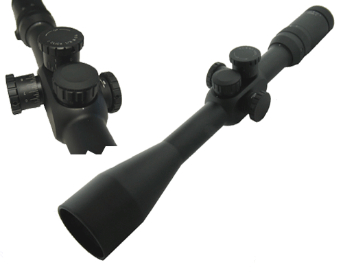 Extreme Tactical RIFLESCOPES 4-16X50mm 30mm Mono Tube Matte With First Focal Plane Mil Dot illuminated Reticle