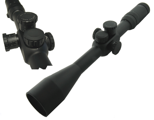 Extreme Tactical RIFLESCOPES 4-16X50mm 30mm Mono Tube Matte With First Focal Plane Mil Dot illuminated Reticle