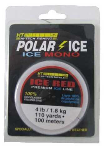 High Tech Ice Red Line 110yd 8lb Brl-8