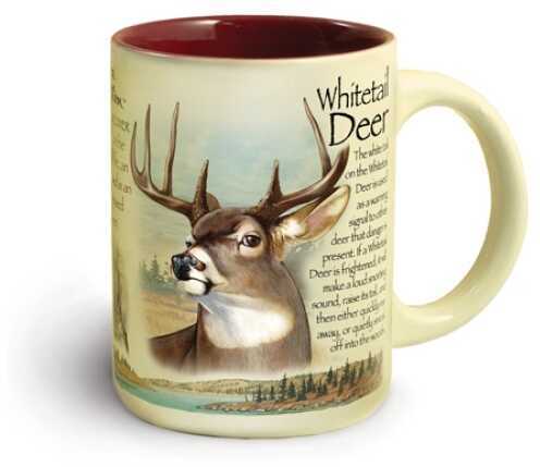 American Expedition Wildlife Ceramic Mug 16 Oz - Whtail Deer