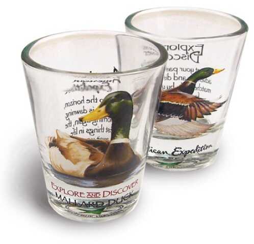 American Expedition Set Of 2 Shot Glasses - Mallard