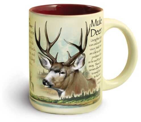 American Expedition Wildlife Ceramic Mug 16 Oz - Mule Deer