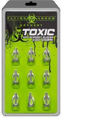 Flying Arrow Archery Toxic Replacement Blade 100 Grains Pk T9-100
