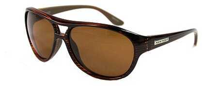 Newport Monaco Brown Stripe Frame Polarized Lenses