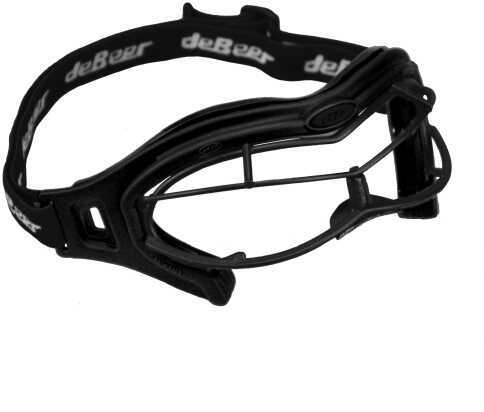 deBeer Lacrosse Lucent Si Goggle Black Frame And Wire