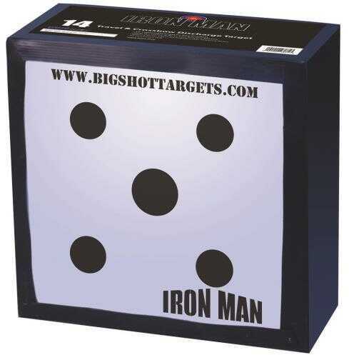 Iron Man 14" Travel Discharge Target-14"X14"X8" - 14Lbs