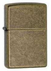 Zippo Antique Brass Lighter 201FB