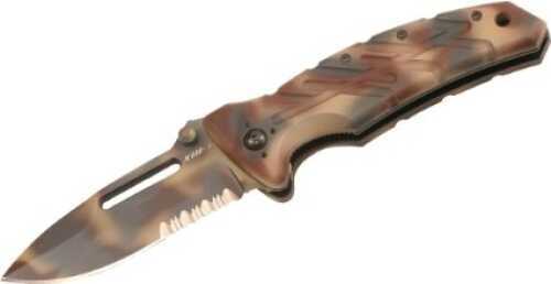 Ontario Knife Co XM-1DS Desert Camo Combo Edge