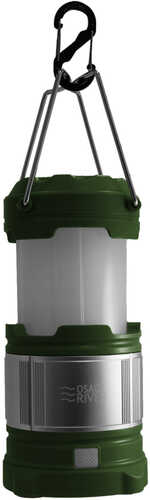 Osage River LED Lantern with USB Power Bank - Green