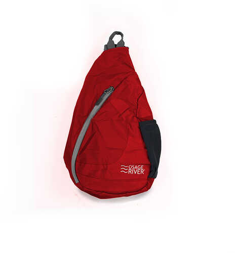 Osage River Taber Sling Bag - Red/Gray