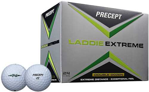 Bridgestone 2017 Precept Laddie Extreme - Double Dozen White