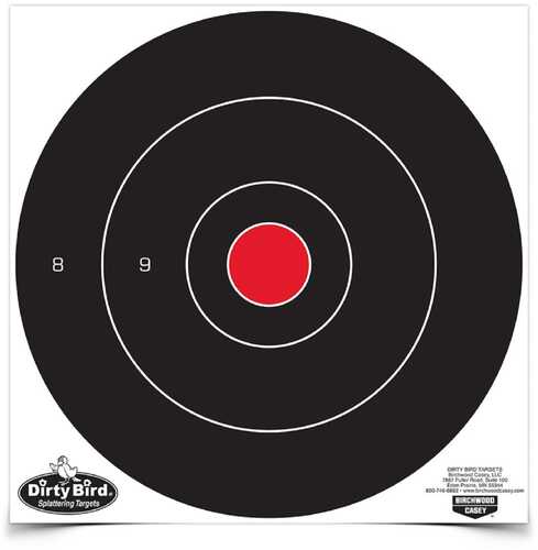 Birchwood Casey Dirty Bird 12in Bullseye-100 Targets