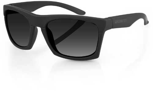 Bobster Capone Sunglasses with Matte Black Frame and Smoked Len