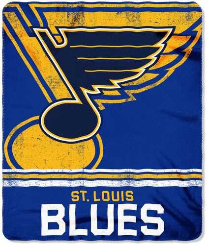 St. Louis Blues Fade Away Fleece Throw