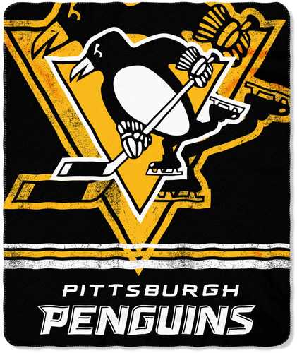 Pittsburgh Penguins Fade Away Fleece Throw