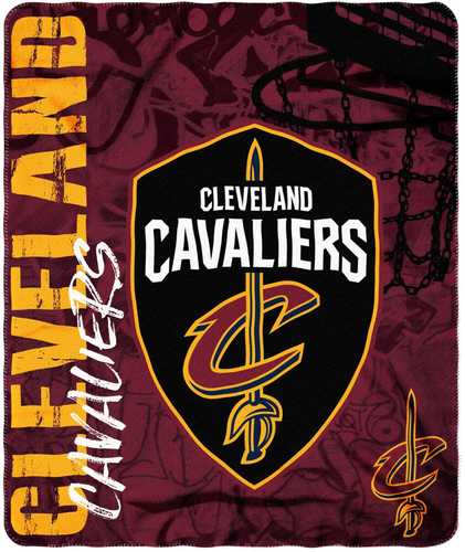 Cleveland Cavaliers Fade Away Fleece Throw