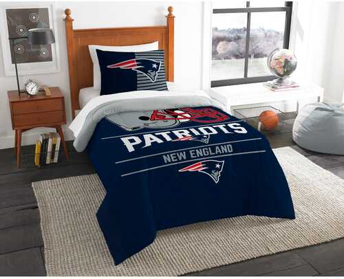 New England Patriots Twin Comforter Set