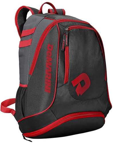 DeMarini Sabotage Baseball Backpack Scarlet