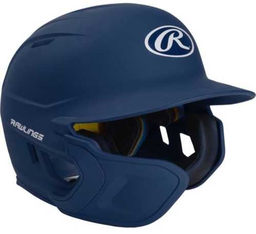 Rawlings Mach EXT Batting Helmet-Navy-SR-LH