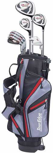 Tour Edge Hl-j Junior Complete Golf Set With Bag 9-12 Yrs Lh