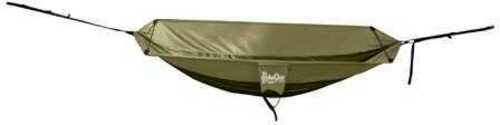 PahaQue Single Hammock Olive Khaki with Spreader Bar