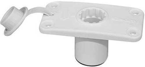 Scotty White Flush Deck Mount