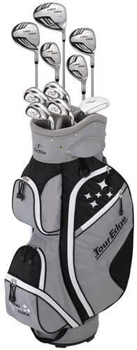 Tour Edge 2020 Lady Full Set Turquoise Grey White