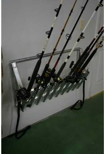 Viking Solutions Truck And Wall Aluminum Fishing Rod Rack