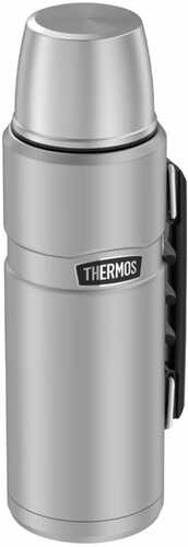 Thermos 40 oz Stainless Steel Beverage Bottle Silver