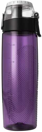 Thermos 24 oz Plastic Hydration Bottle w Meter Purple