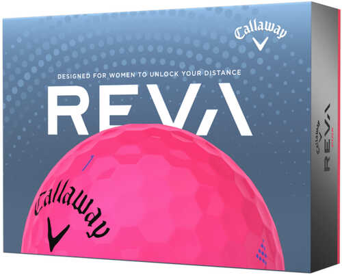 Callaway Golf 2023 Reva Ball-pink 12pk