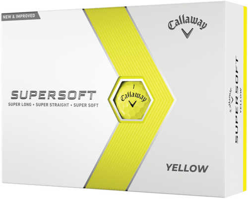 Callaway Golf 2023 Supersoft Ball-yellow 12pk