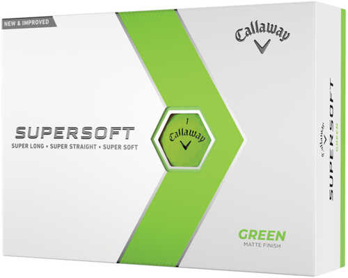 Callaway Golf 2023 Supersoft Ball-matte Green 12pk