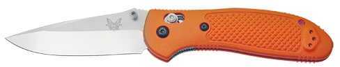 Benchmade Griptilian Dp Folding Plain Edge Knife Orange