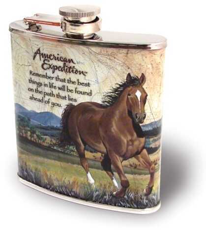 American Expedition Steel Flask - Mustang