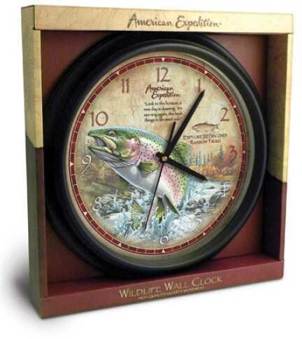 American Expedition Wall Clock - Rainbow Trout