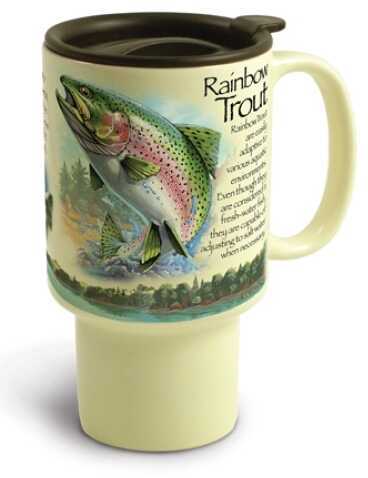 American Expedition Stoneware Travel Mug - Rainbow Trout