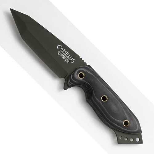 Camillus 8.25'' Carbonitride Titanium Knife Micarta Handle