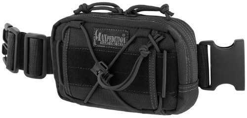 Maxpedition Janus Extension Pocket 8"x1.5"x4" Black Finish 8001B