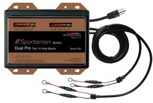 Dual Pro Sportman Series 3 Bank Charger 10 Amp/Bank SS3