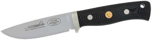 Fallkniven F1L Fixed Blade 3.9 in Satin Black Micarta