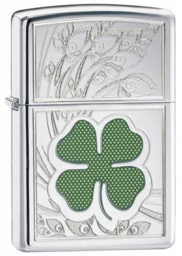 Zippo Clover H P Chrome