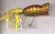 Arbogast Hula Popper-1/4Oz Frog/White Belly G770-006