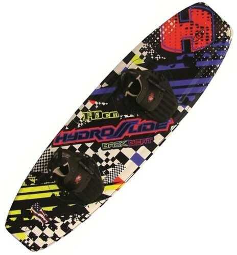 Hydroslide Back Beat Wakeboard With Grabber Bindings