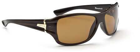 Optic Nerve Monarch Polarized Women's Sunglasses Brown