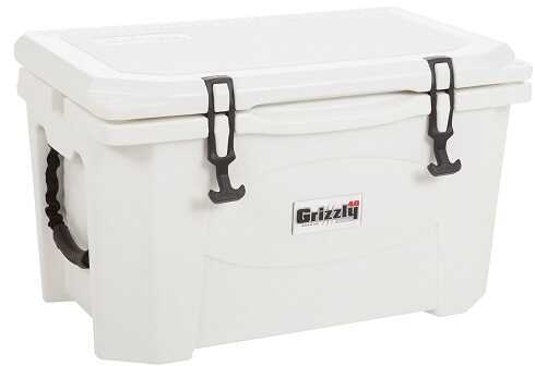 Grizzly 40 White/White- 40 Quart Cooler