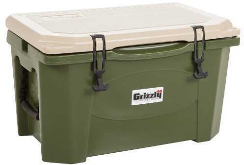 Grizzly 40 OD Green/Tan - 40 Quart Cooler